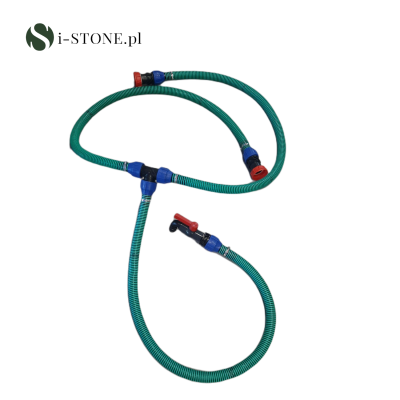 Zlewka podwójna do IBC | zawór 1cal, rura 32mm